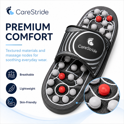 CareStride™ Acupressure Massage Slippers