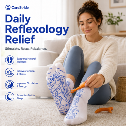CareStride™ ReflexTherapy Socks
