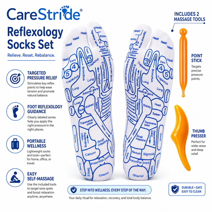 CareStride™ ReflexTherapy Socks