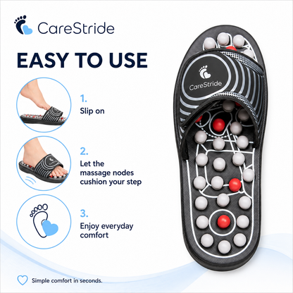 CareStride™ Acupressure Massage Slippers